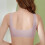 Dame-BH med frontlukning i blonde, plus size 6