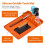 Silicone Griddle Tools Mat ,Spatula Mat with Drip Pad,Side Shelf Mat Grill Utensils Holder Griddle Accessories 5
