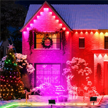 100W RGBCW LED-Schijnwerper APP-Afstandsbediening Schijnwerper Buiten Tuinlamp Decoratieve Wandspot UK-Stekker