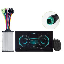 H8 Elektrische Fiets LCD-Scherm + Controller Scherm Projectie Navigatie Digitale Stopwatch Snelheidsmeter voor Ebike Meter B