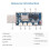 Placa de Desenvolvimento ESP32-S3 Display LCD de 1,14 Polegadas WiFi e  ComunicaçãO Sem Fio de Modo Duplo 9