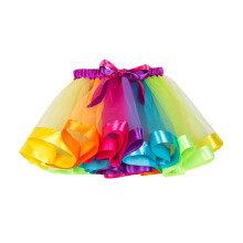 AWZXDE Girls Rainbow Tutu Skirt Sky Blue