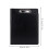 Clamp Folder Office Craft Stationery Black 3
