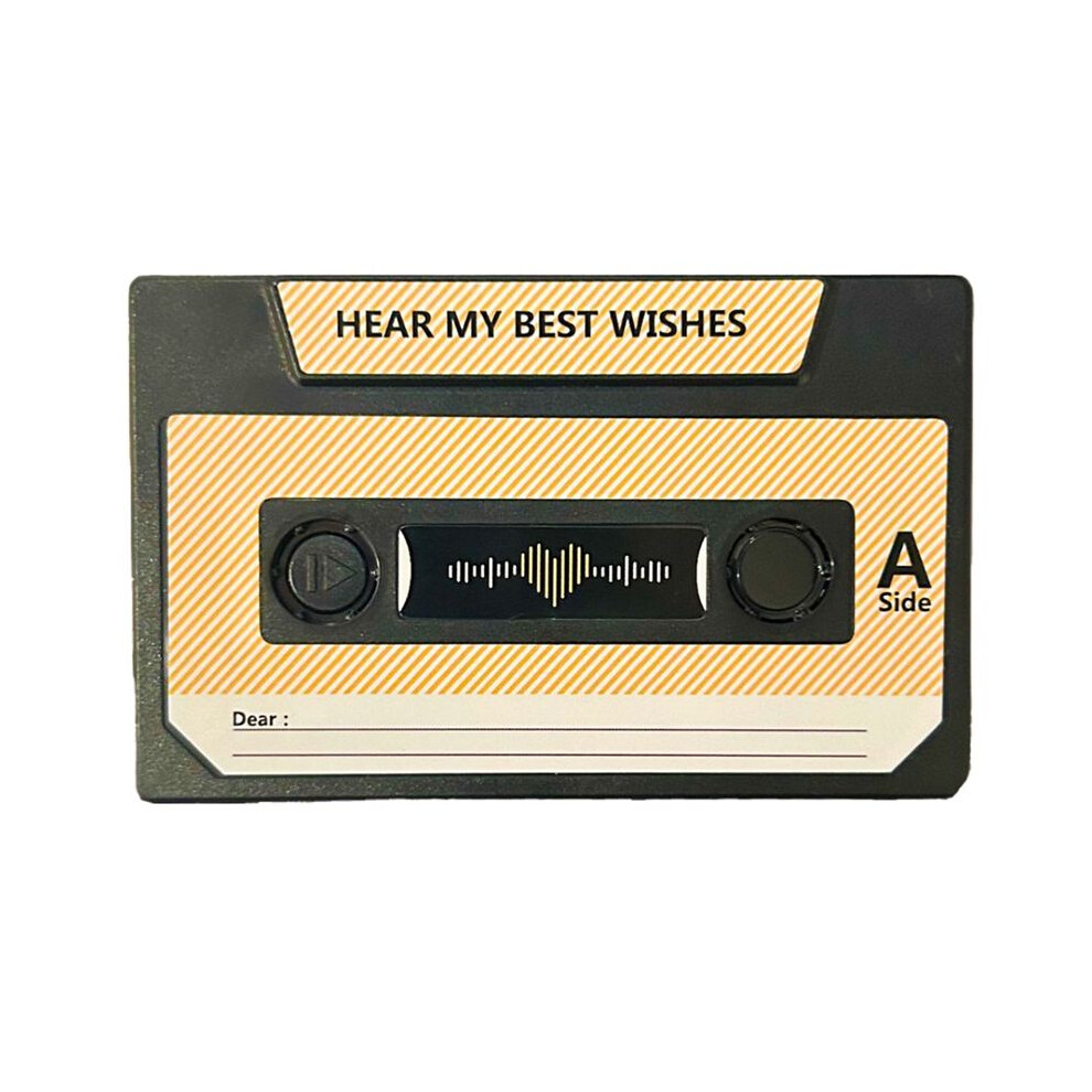 Recording Voice Card Tape Greeting Card Recordable 300 Seconds Diy Recording Music Card Anniversary Birthday Gift A 4711832165947