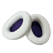 Replacement Breathable Mesh Design Ear Pads for Cloud Silver II Headphone Soft Foam Ear Cushion Pads B
