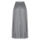 Women's plain satin pleated midi skirt, gray 5