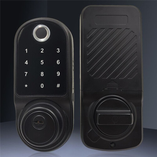 Door Lock Can Be Operated By Fingerprint Sensor, Remote Intercom App,  Door Lock 2