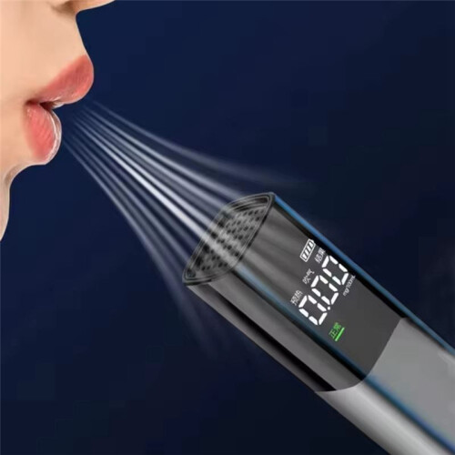 Portable High Precision Alcohol Tester Breathalyzer  Self-Test Drinking Detection Device 1
