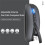 Wireless  Mouse 2.4G Wireless Office Mouse Tablet PC Notebook Dual Mode USB Charging Mouse for Laptop White 3