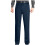 Men's Elastic Waist Jeans Solid Color Straight Fit High 1