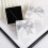 Gray bow gift box for jewelry storage with ribbon 8