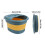 Foot Bathtub Folding Portable Soaking Basin 1pc 2