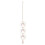 Metallic Star Moon Sun Wind Chime Home Decor 1 Piece 1