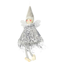 Décoration de sapin de Noël - Poupée ange 19 cm