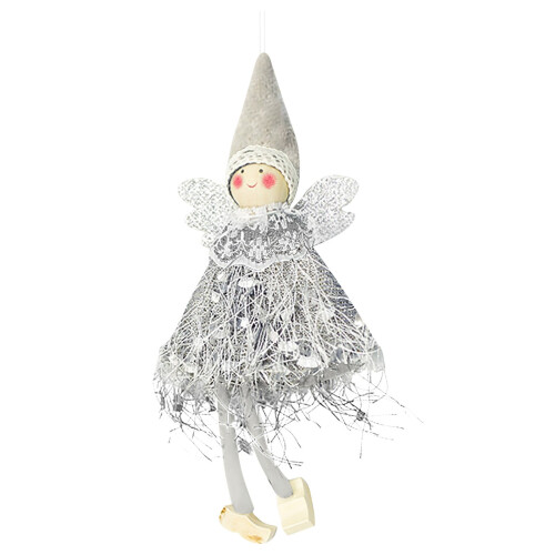 Décoration de sapin de Noël - Poupée ange 19 cm