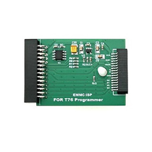 EMMC ISP Connection Cable 60MHz 28MB/S Special Adapter Board for in-Circuit EMMC Programming for T76 Programmer 1