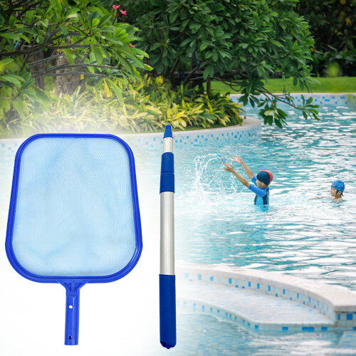 Pedty pool cleaning net with filter screen and three-piece 1