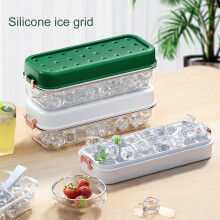 Hesroicy Ice Cube Maker Large Capacity Freezer Compatible