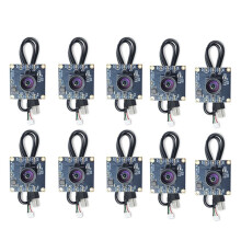 10Pcs 100 Degree Camera Module 1MP OV9732 1280x720 USB Free Driver Manual Focus with 1 Meter Cable for WinXP/7/8/10