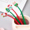 Jacenvly Christmas black pen stationery set 12 pcs 8