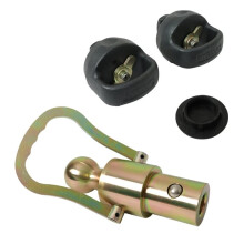 GNXA2061 Zwanenhalskogel & Veiligheidskettingset voor /voor /voor Trucks F13 Aanhangwagenhaakkogel