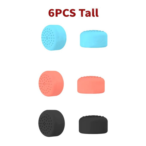 For  2 Controller Silicone Thumb Grips Caps No-Slip Joystick Button Cap Cover for Switch2 Gaming Accessories 1