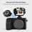 Camera Selfie Vlog Flip  Mirror Screen 3 Cold Shoe for  A6000/A6300/A6500/A72/A73  Z6/Z7 Mirroless Cameras 3