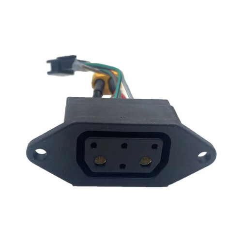 For Super Soco Lithium Battery Connector Charger Socket  Circular  for Super Soco Tc Ts Tsx Cu Square Needle 1