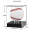 Baseball Display Case,Acrylic UV Protected Acrylic Baseball Display Square for Autographed Baseball,Memorabilia Baseball 8