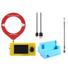 SI4732 Radio Receiver Kit+Stand+Antenna 10-180MHz 1.9inch Display FM/AM/LSB/USB SI4732 Radio Shortwave Radio