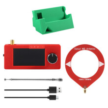 SI4732 Radio Receiver Kit 1.9inch Display 10KHz-180MHz Shortwave Radio FM/AM/LSB/USB+Stand+Antenna SI4732 Radio