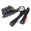 12V LED 6 Gang  Panel 600W-1200W Circuit Control Relay System Box Touch Control Panelt for  UTV Caravan 4