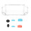 For Switch2 Split Protective Case Anti-Slip Silicone Thumb Grips Caps for  2  Enhanced Joystick Covers 1