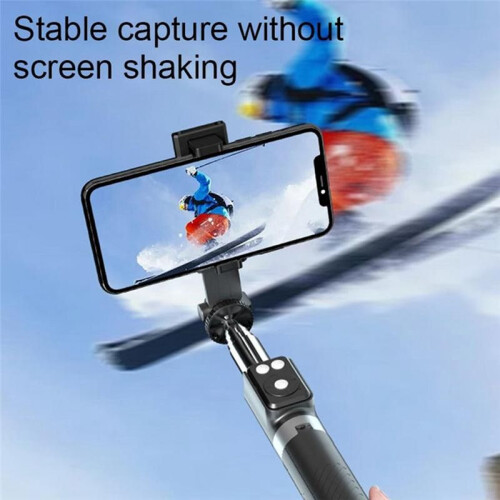 Tripé para Bastão de Selfie com Luz, 67 Polegadas de Altura, Portátil, Sem Fio, para Suporte de Celular de Viagem, A 2
