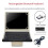 Teclado  Sem Fio para Tablet, Capa de Couro PU com Suporte para Tablet de 10 Polegadas para IOS, Android e Windows 8