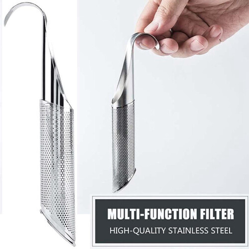 Stainless Steel Tea Strainer, Tea Diffuser Tea Infuser for Loose Tea, Coffee, Spices, Long-Handle Tea Filter Holder Tool 1