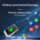 2-In-1 Wireless Carplay Android Auto Adapter USB Wireless Car Adapter Convert Wired Android Auto to Wireless 8