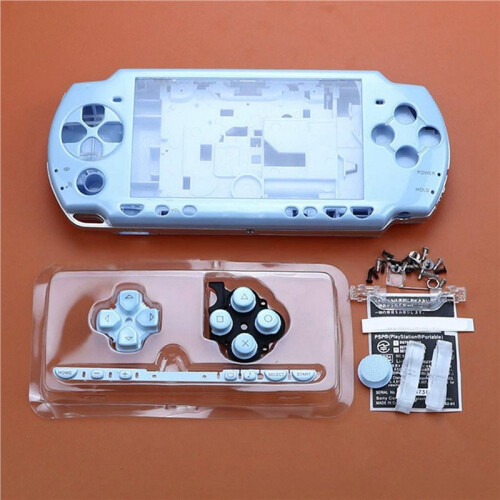 For PSP2000 Game Console Shell Case Professional Protection Shell Cover Set Replacement with Button Kit Accessories A 1