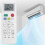 Replace AC Remote Control 0010401715B for  Air Conditioner 0010401715B A/C Remote Control 5