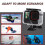 Waterproof Case for  Ace Pro 2,Underwater 30M/98FT Dive Case Protective Cover Shell for  Action Camera 3
