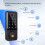 Tuya Wifi Auto  Deadbolt Lock Remote Fingerprint Digital Code Electronic Deadbolt Lock with Door Sensor Silver 6