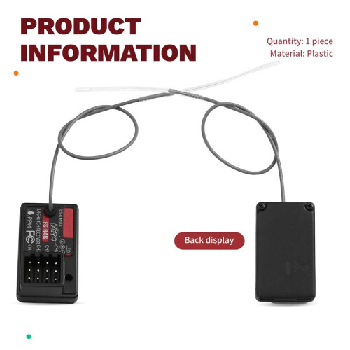 FS-R4B Receiver for FLYSKY G7P G11P MG7 ST8 Remote Controller ANT 1