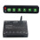 Wireless 6 Gang  Panel Remote Control Multifunction Offroad Light  Panel Waterproof for 12V Truck SUV ATV 5