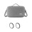 STARTRC for  OSMO 360 Camera Carrying Case Portable PU Storage Protective Bag with Panoramic Camera Lens Protector 1