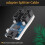 1to2 9Pin USB Splitter Motherboard Extension Cable 1 to 2 Header Adapter for PC Front Panel USB Connectors 5 Pcs 5