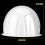 Capa de Chuva para Câmeras Dome - Teto Resistente Às Intempéries com Amplo Espaço Interno B 3