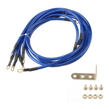Universal Car Ground Cables Auto Booster Jumper Grounding Wire System Kit to Improve Power for Cars SUV Auto A