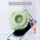 Retro Camera Shape  Speaker Wireless  Portable Outdoor Subwoofer Yellow 7