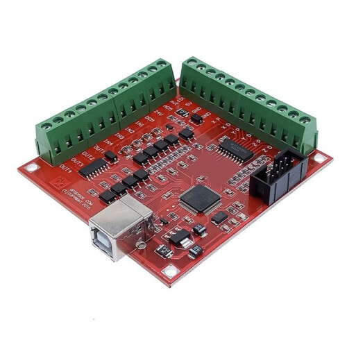 USB Interface for MACH3 Motion Control Card Flying Carving Card with USB Cable for 4 Axis CNC Router Engraving Machine 2