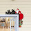 ensemble de décorations de cadre de porte en bois pour Noël 3